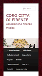 Mobile Screenshot of firenzemusica.org